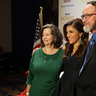 Rachel Campos-Duffy takes photos with Patriot Awards attendees 