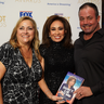 Judge Jeanine Pirro meets guests at the Patriot Awards before the show 