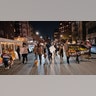 People protest against the acquittal of Kyle Rittenhouse while marching in the West Village on November 19, 2021 in New York City.