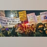 Demonstrators march outside Barclays Center, Friday, Nov. 19, 2021, in New York, following the acquittal of Kyle Rittenhouse in Kenosha, Wis.