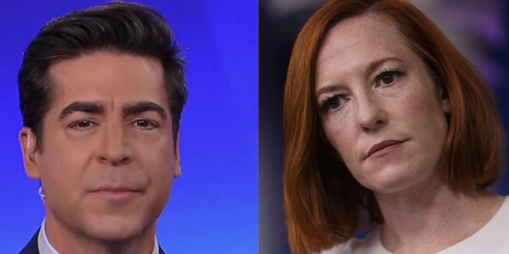 Jesse Watters rebuts Jen Psaki blaming COVID for crime: 'Has nothing to do with the coronavirus' - Vimarsana News