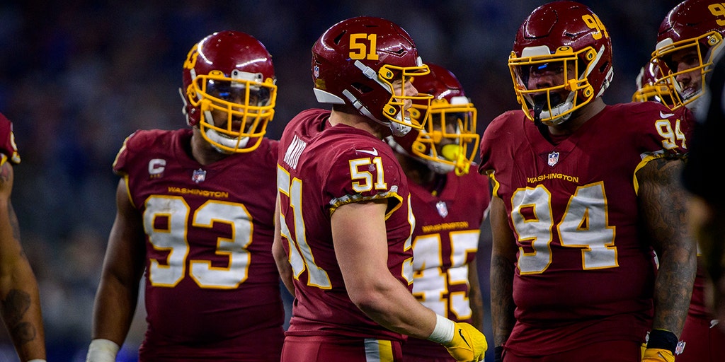 Jonathan Allen and Daron Payne's brawl on the sideline during Sunday  night's Washington-Cowboys game