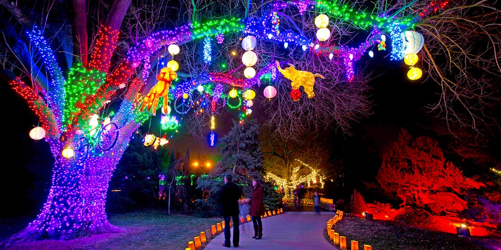 These are the dazzling Christmas light displays across America - Vimarsana News