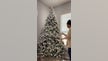 Mom shares viral hack for hanging Christmas tree lights on TikTok