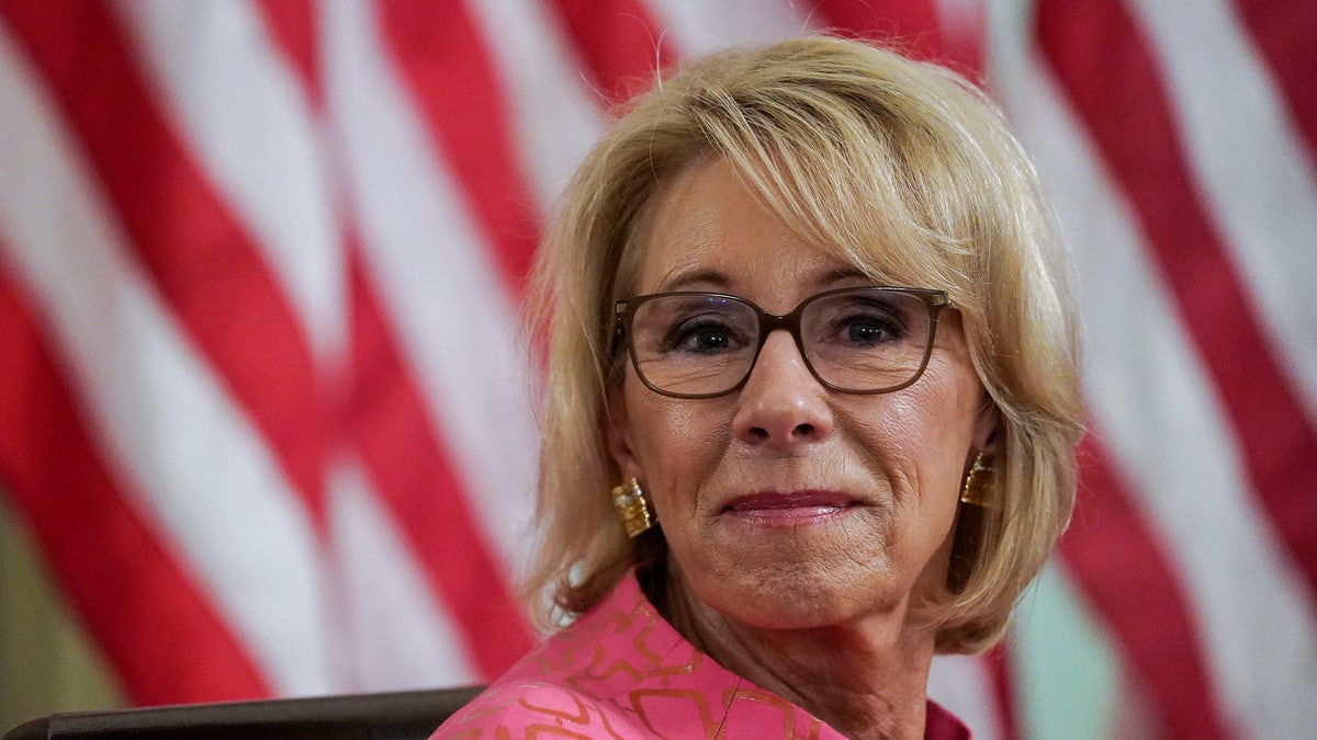 Betsy Devos former education secretary under donald trump white house department