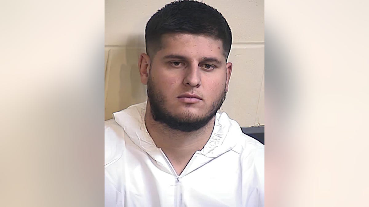 Booking photo of shooting suspect Austin Alvarez