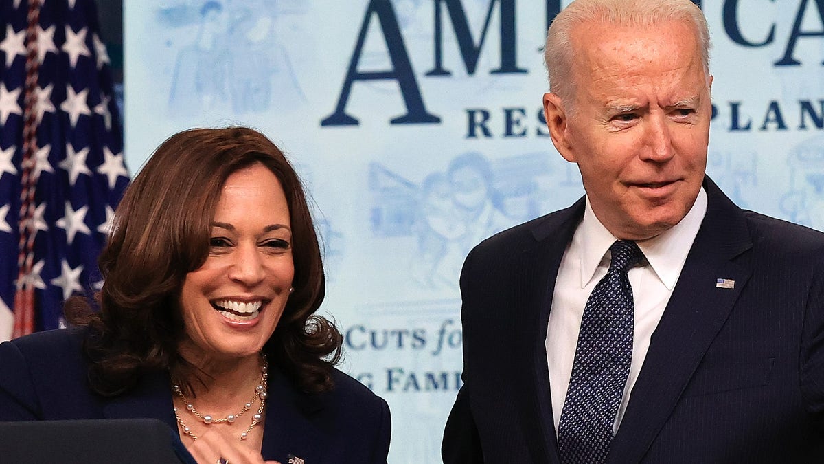 Joe Biden and Kamala Harris in Washington, D.C.