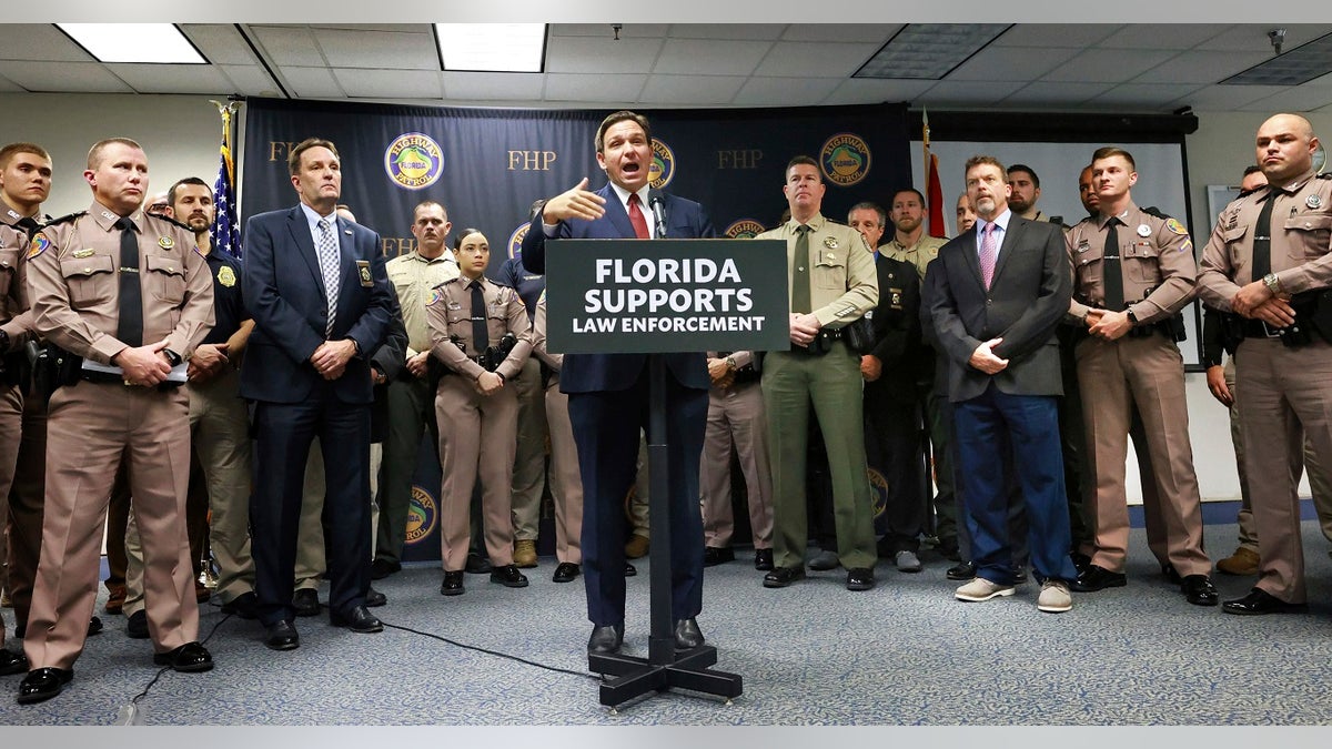 DeSantis at press conference