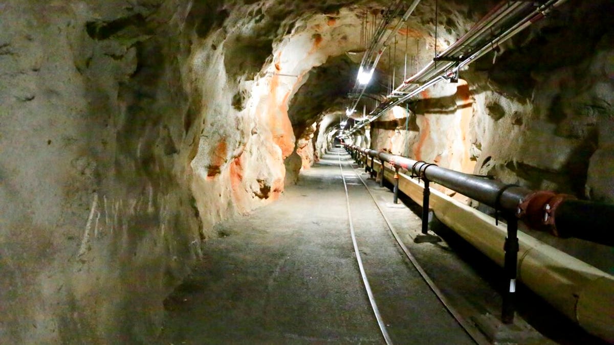 This photo shows a tunnel inside the Red Hill Underground Fuel Storage Facility in Pearl Harbor, Hawaii on Jan. 26, 2018. The state of Hawaii says a laboratory has detected petroleum product in a water sample from an elementary school near Pearl Harbor. The news comes amid heightened concerns that fuel from the massive Navy storage facility may contaminate Oahu's water supply. (U.S. Navy via AP)