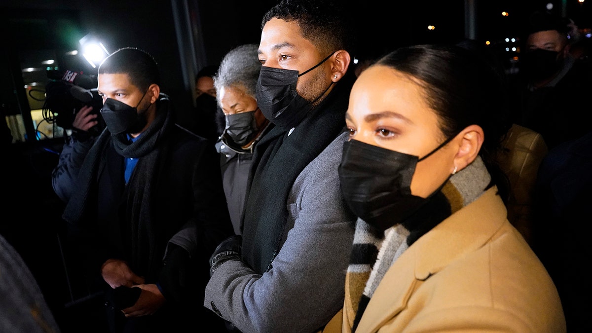 Smollett's return came after the jury notified Cook County Judge James Linn that they have reached a verdict in Smollett's trial.