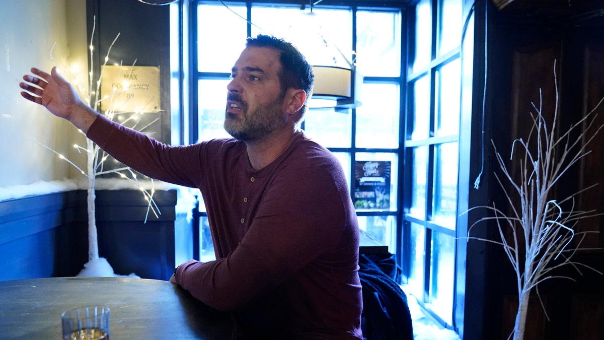 Bar owner Brian Cassanego talks about the declining quality of life in San Francisco (AP Photo/Eric Risberg)