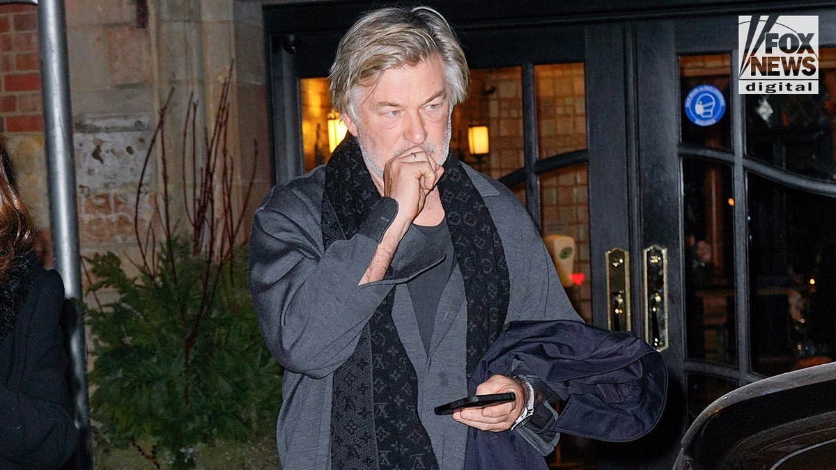Alec Baldwin after charges were announced