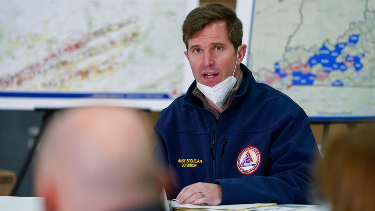 Democratic Kentucky Gov. Andy Beshear