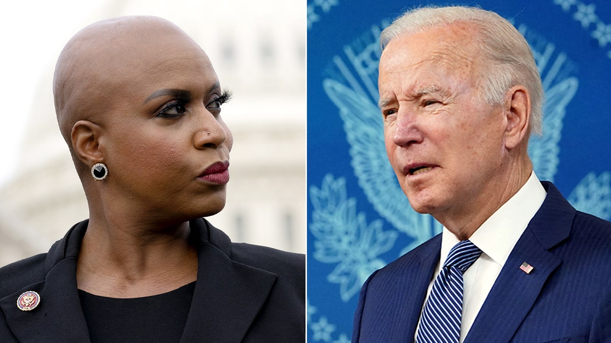 Ayanna Pressley Joe Biden