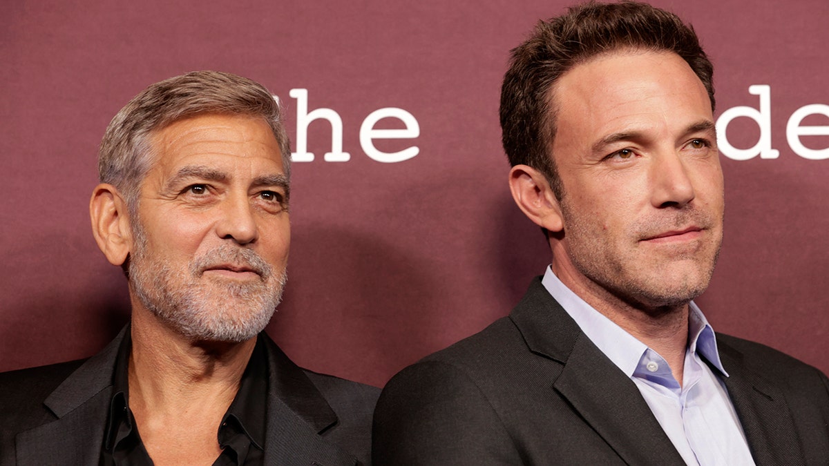 Ben Affleck joked about his rivalries with George Clooney over the titles of Batman and People magazine's Sexiest Man Alive.