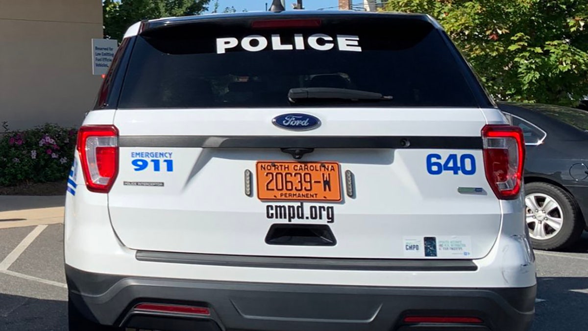 Charlotte Mecklenburg Police Department Car
