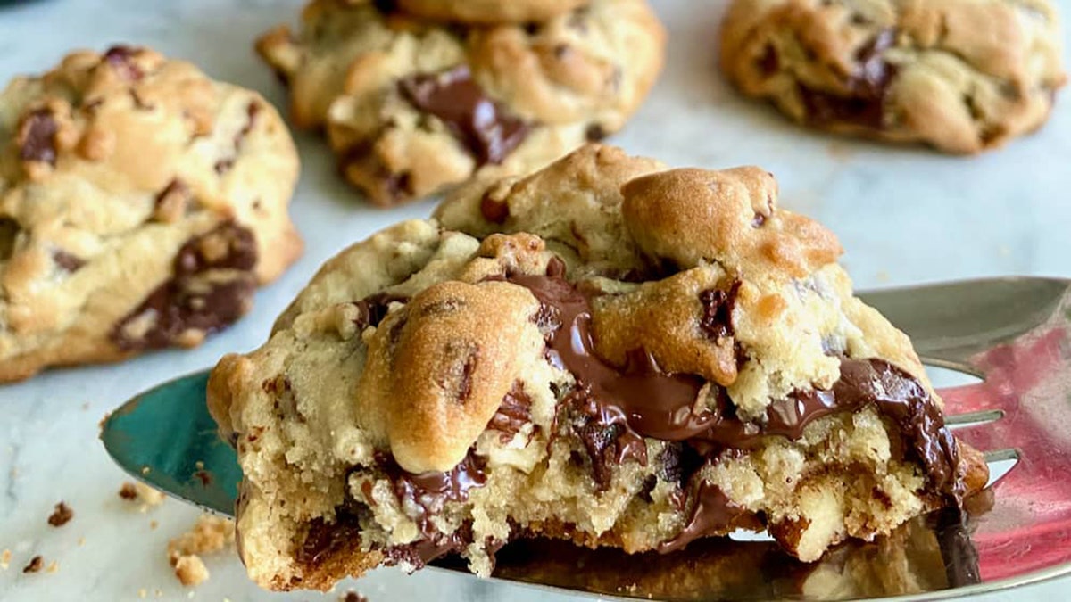 'Santa's Chocolate Chip Cookies' from Quiche My Grits