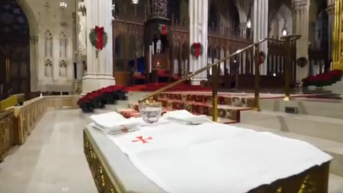St. Patrick's Cathedral at Christmas