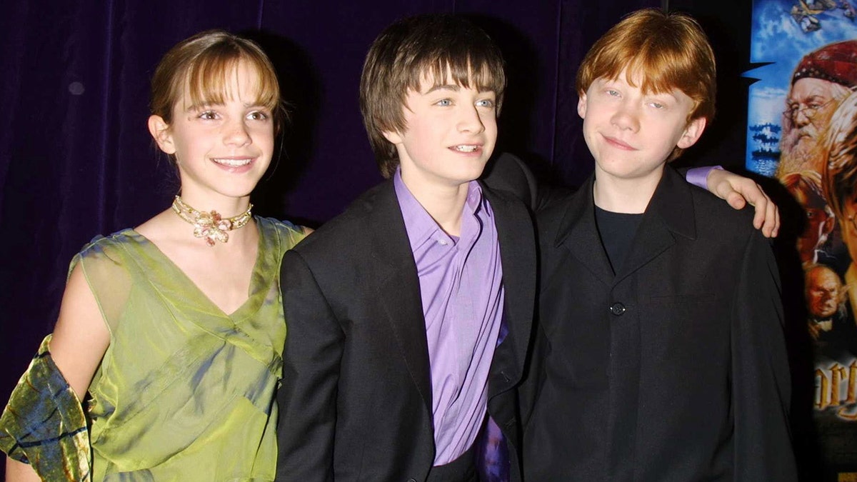 Emma Watson, Daniel Radcliffe and Rupert Grint 