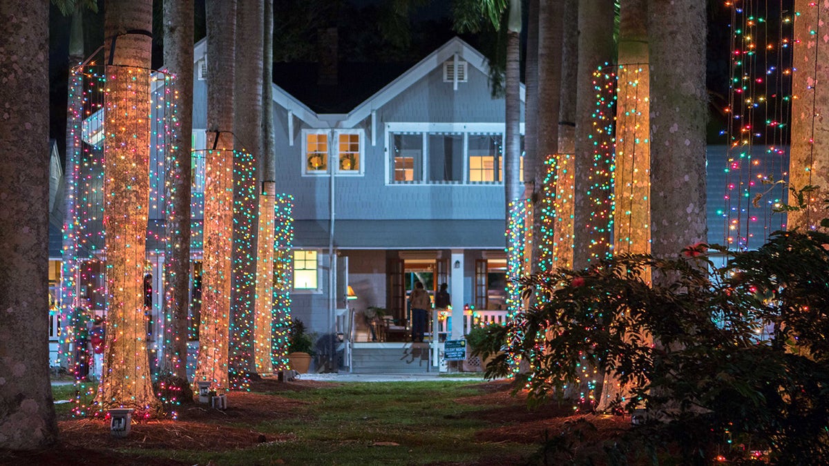 Christmas in Fort Myers Beach, Florida