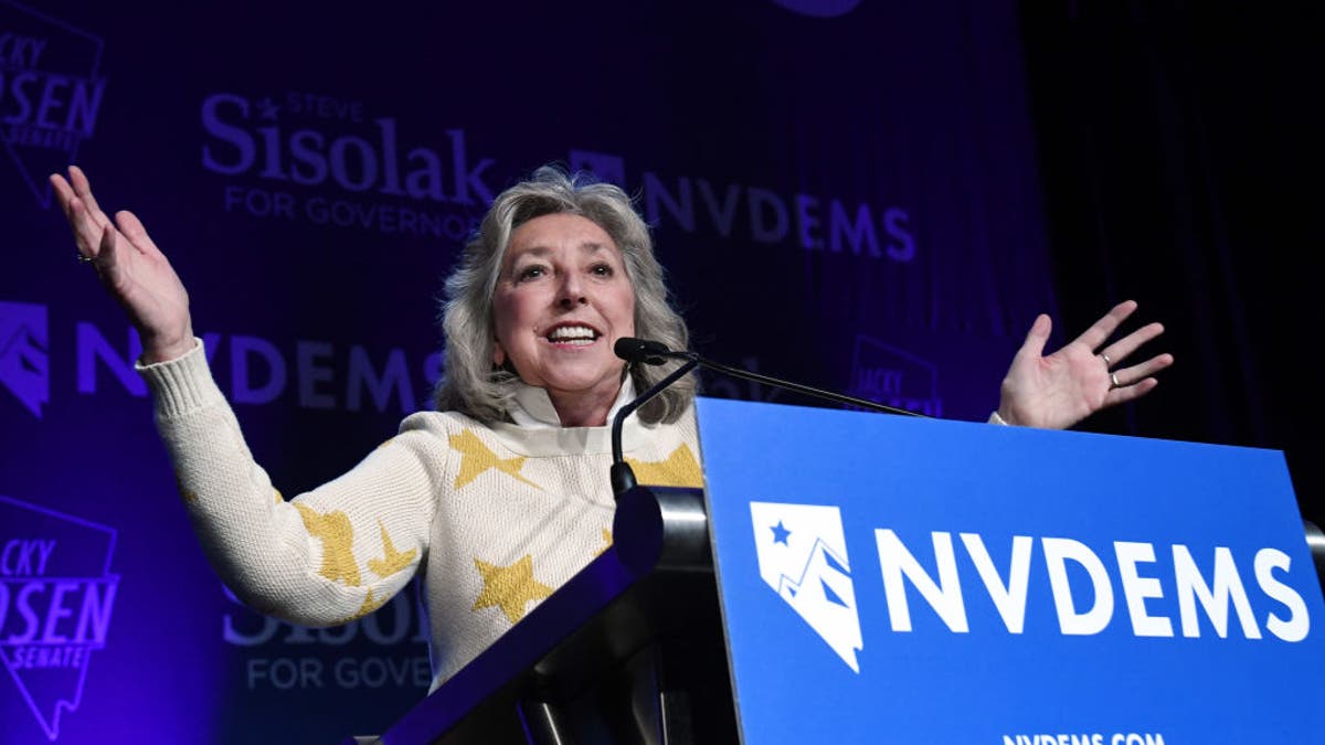 U.S. Rep. Dina Titus (D-NV) expressed her frustration with her party's redistricting efforts in vulgar terms