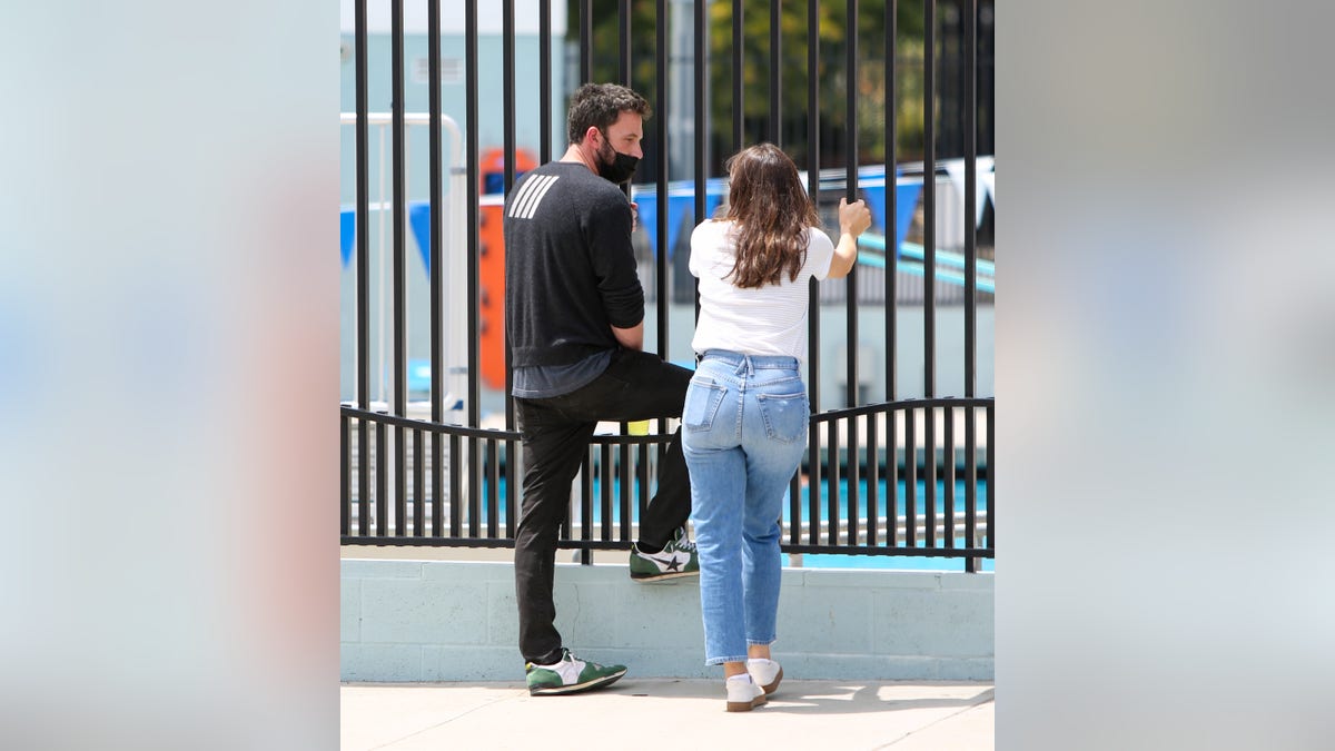 Ben Affleck and Jennifer Garner in Los Angeles, California.