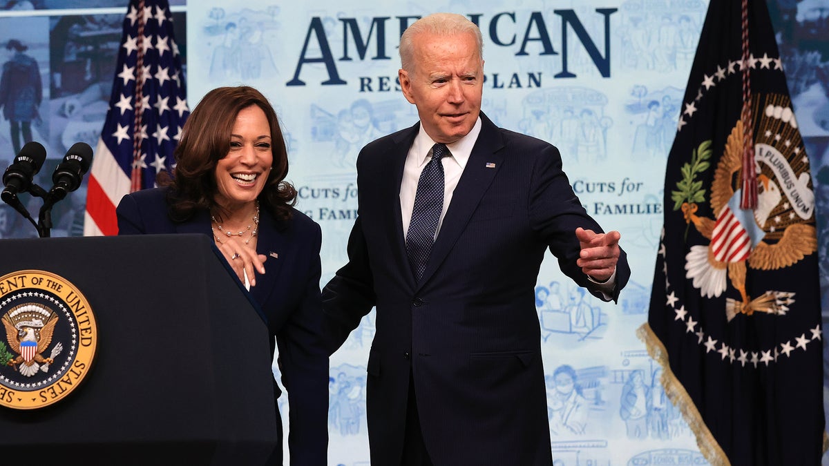 U.S. President Joe Biden and Vice President Kamala Harris