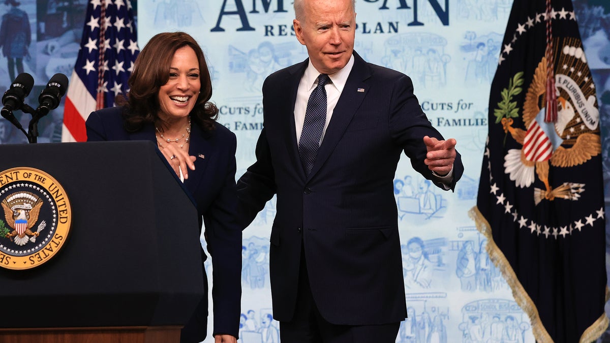 U.S. President Joe Biden and Vice President Kamala Harris