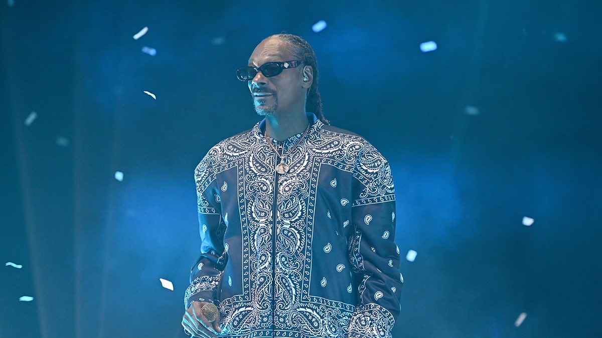 Snoop Dogg performs in Lexington, Kentucky, Nov. 20, 2021.
