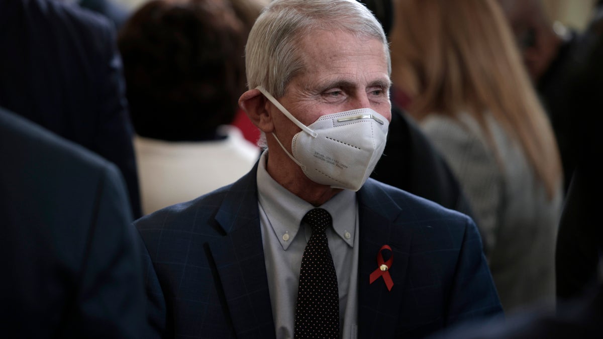 Dr. Anthony Fauci at the White House