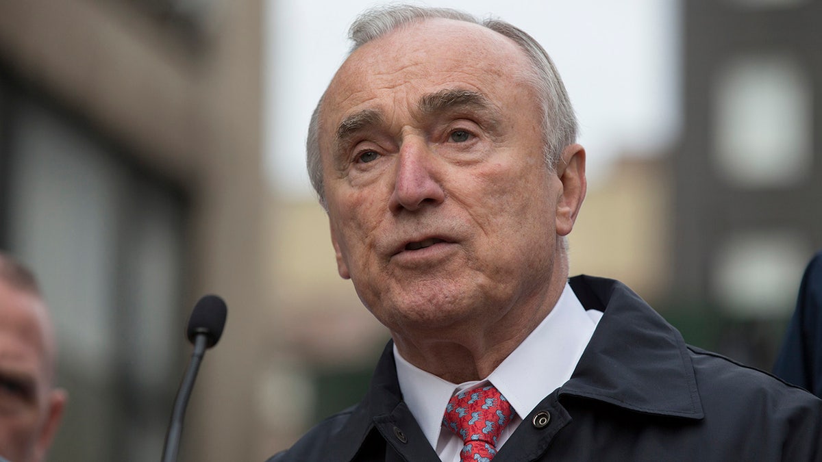 Former NYPD commissioner Bill Bratton in a suit