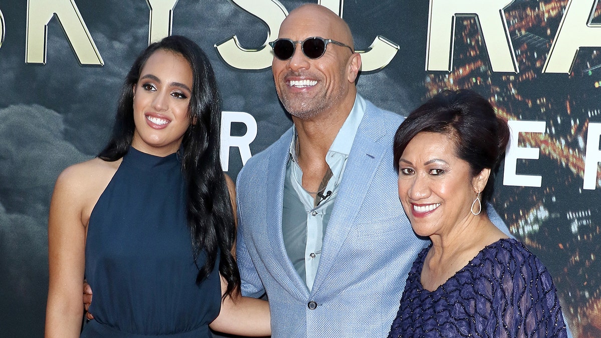 Dwayne Johnson family