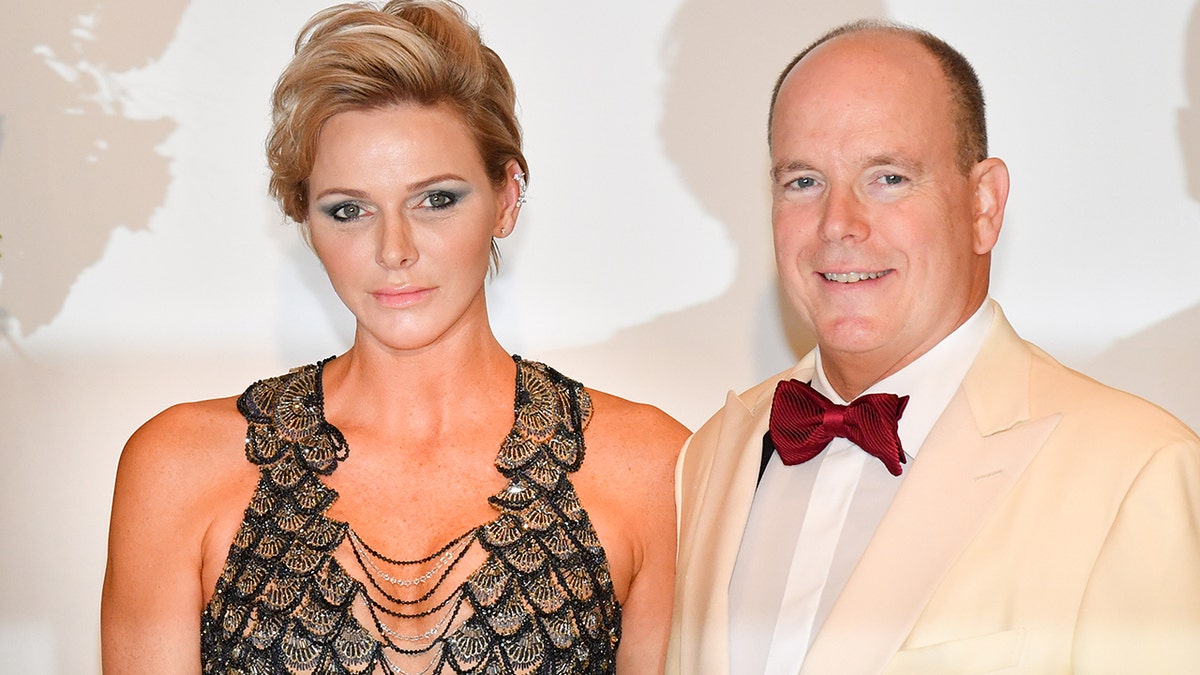 Princess Charlene and Prince Albert of Monaco 