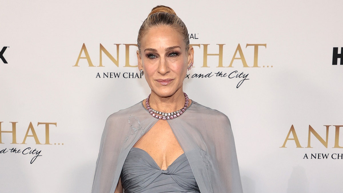 Sarah Jessica Parker at the "And Just Like That" premiere in New York City. 