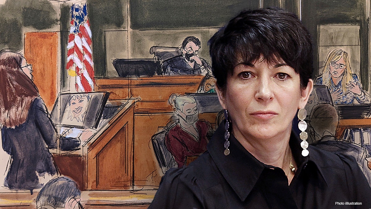 Ghislaine Maxwell, founder of the TerraMar Project, attends a press conference on the Issue of Oceans in Sustainable Development Goals, at United Nations headquarters, June 25, 2013. Maxwell spent the first half of her life with her father, a rags-to-riches billionaire who looted his companies' pension funds before dying a mysterious death. She spent the second with another tycoon, Jeffrey Epstein, who died while charged with sexually abusing teenage girls. Now, after a life of both scandal and luxury, Maxwell's next act will be decided by a U.S. trial. ___ In this courtroom sketch, Annie Farmer, far right, testifies on the witness stand during the Ghislaine Maxwell sex abuse trial, Friday, Dec. 10, 2021, in New York. Assistant U.S. Attorney Lara Pomerantz is at far left, at the podium questioning Farmer. Judge Alison Nathan is on the bench, center. 