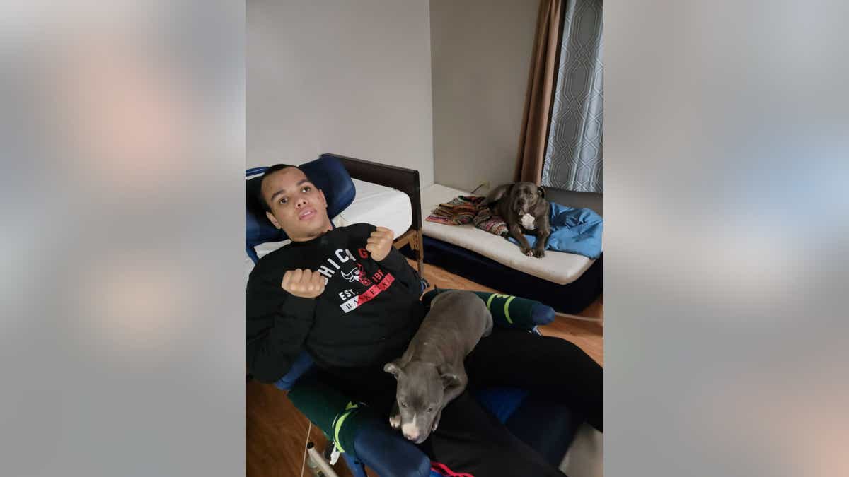 Caleb Livingston was 16 years old when he was shot in the head and severely injured. The attack left him mentally and physically disabled and suffering from unresponsive wakefulness syndrome.