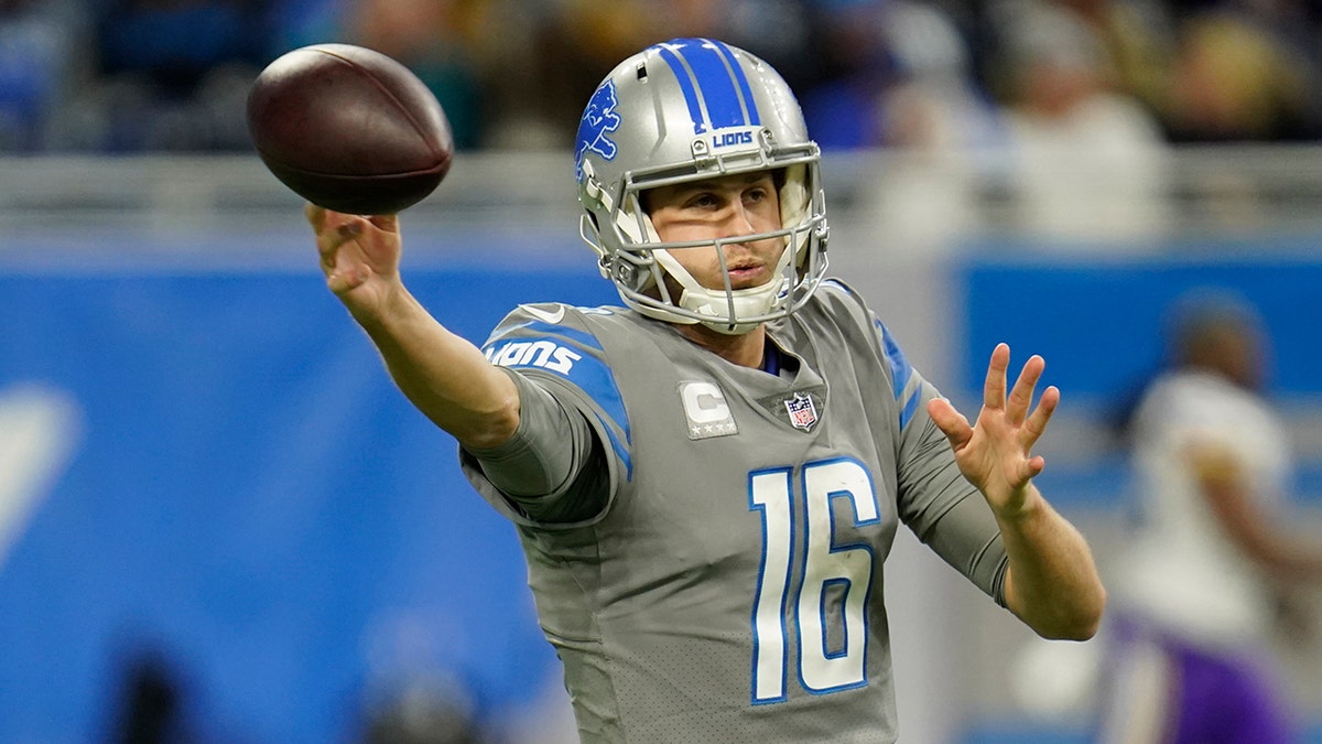 Detroit Lions quarterback Jared Goff