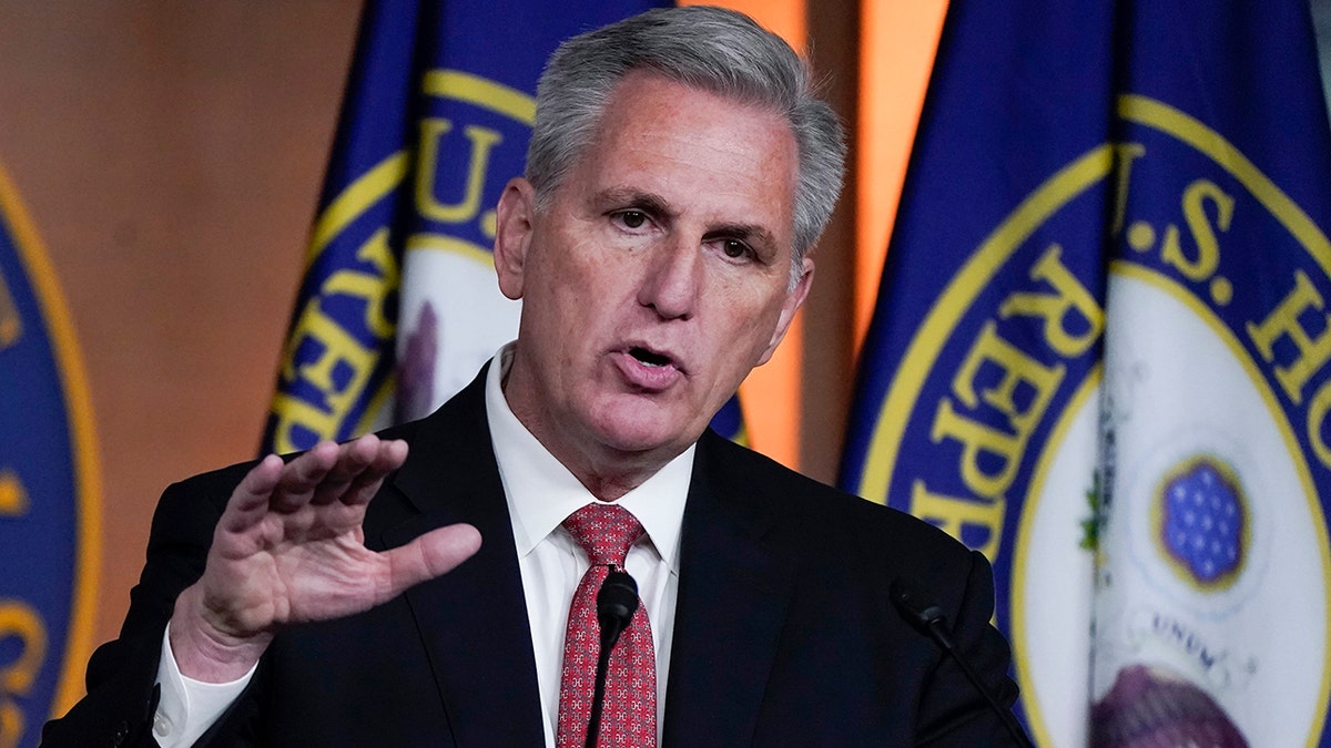 House GOP leader Kevin McCarthy