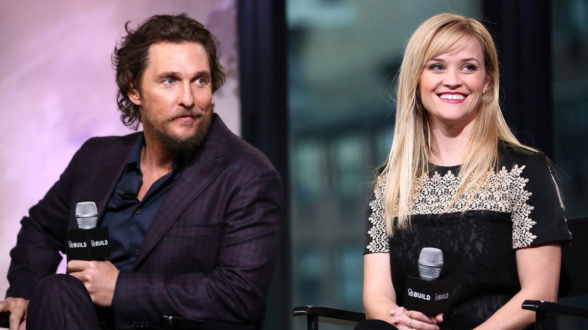 Matthew McConaughey revealed his first celebrity crush was Reese Witherspoon.