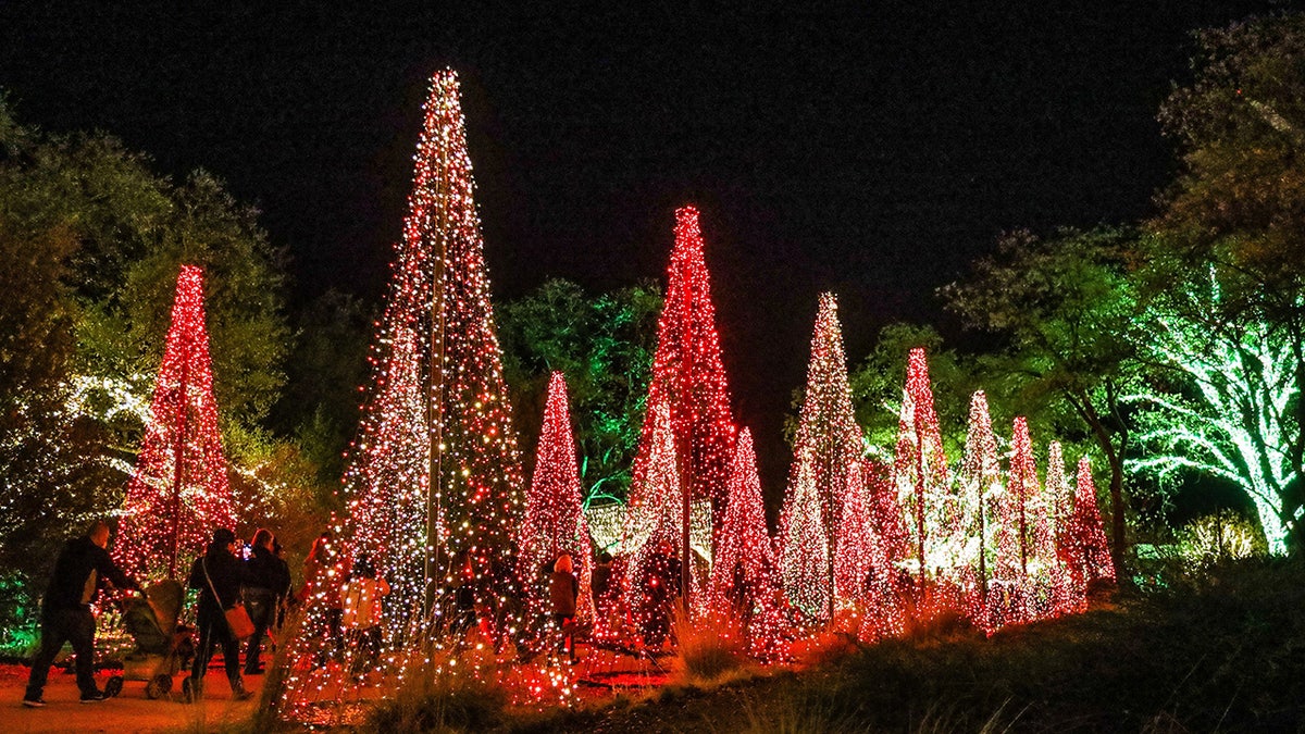 Redding Garden of Lights in Redding, California
