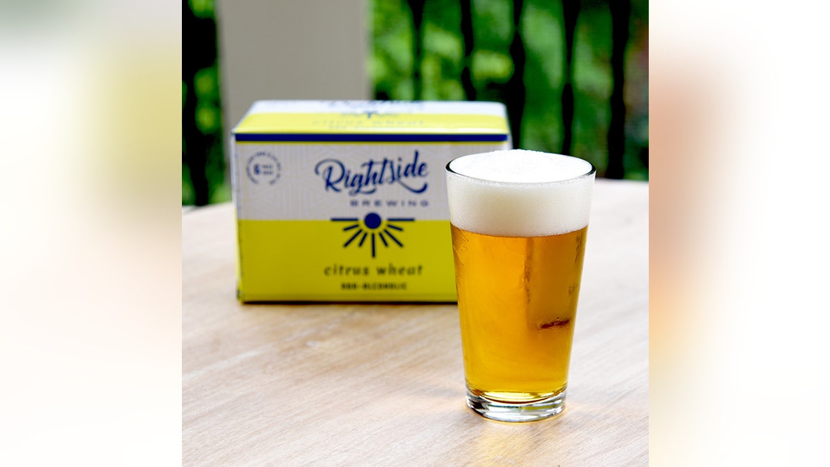 Rightside Brewing Non-Alcoholic Citrus Wheat Beer (Credit: Rightside Brewing)