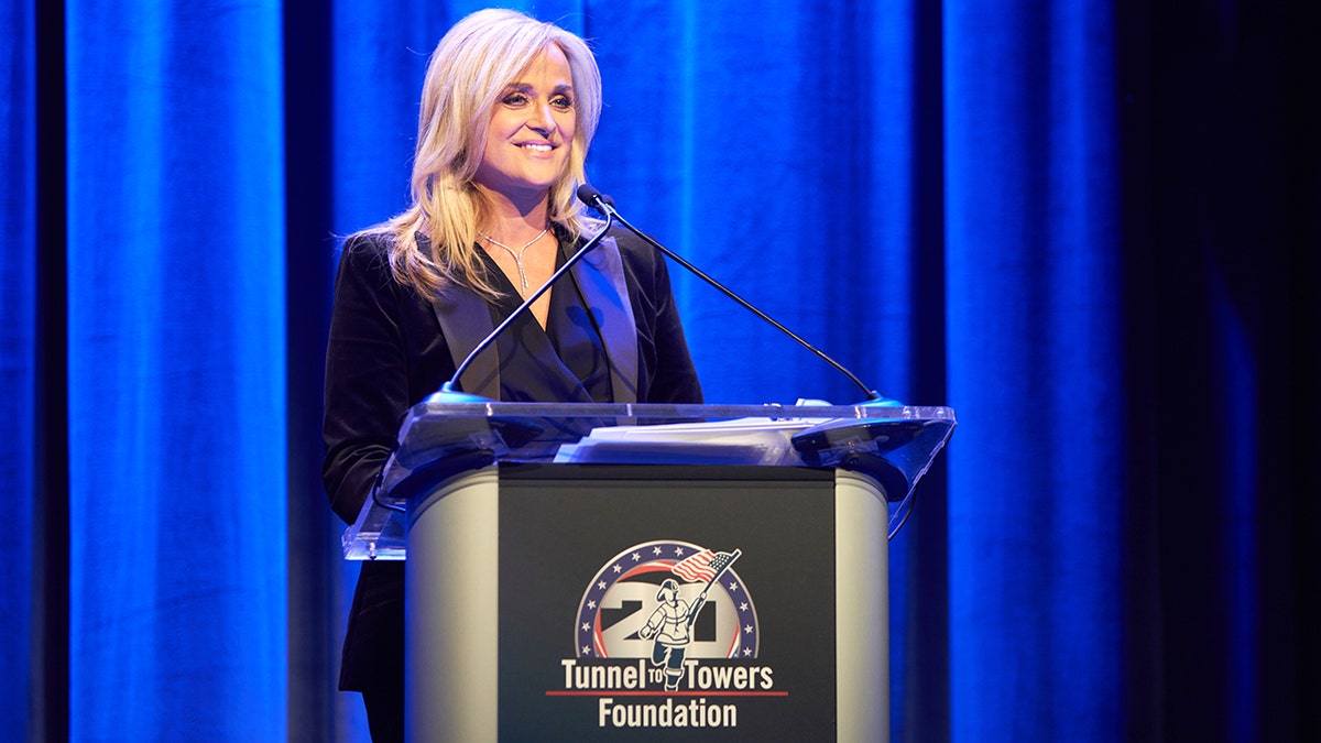The Tunnel to Towers Foundation honored FOX News Media CEO Suzanne Scott with the Let Us Do Good Award "for her extraordinary dedication and positive impact in the lives of our veterans and first responders" on Friday at their fourth annual Footsteps to the Future Gala. 