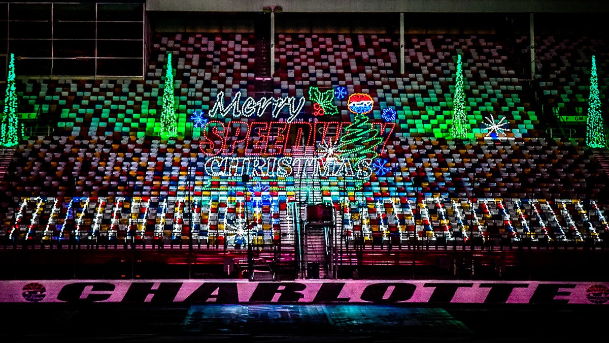 Speedway Christmas in Concord, North Carolina