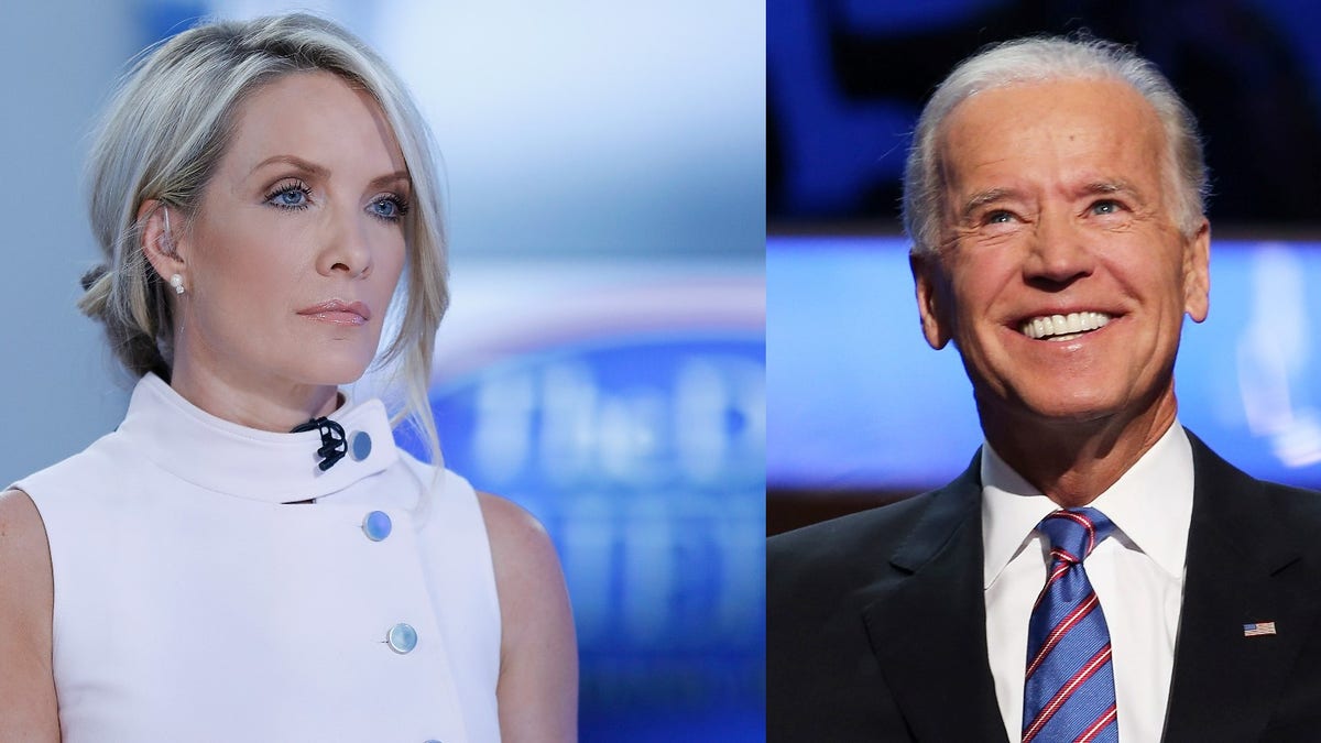 Fox host Dana Perino and President Joe Biden