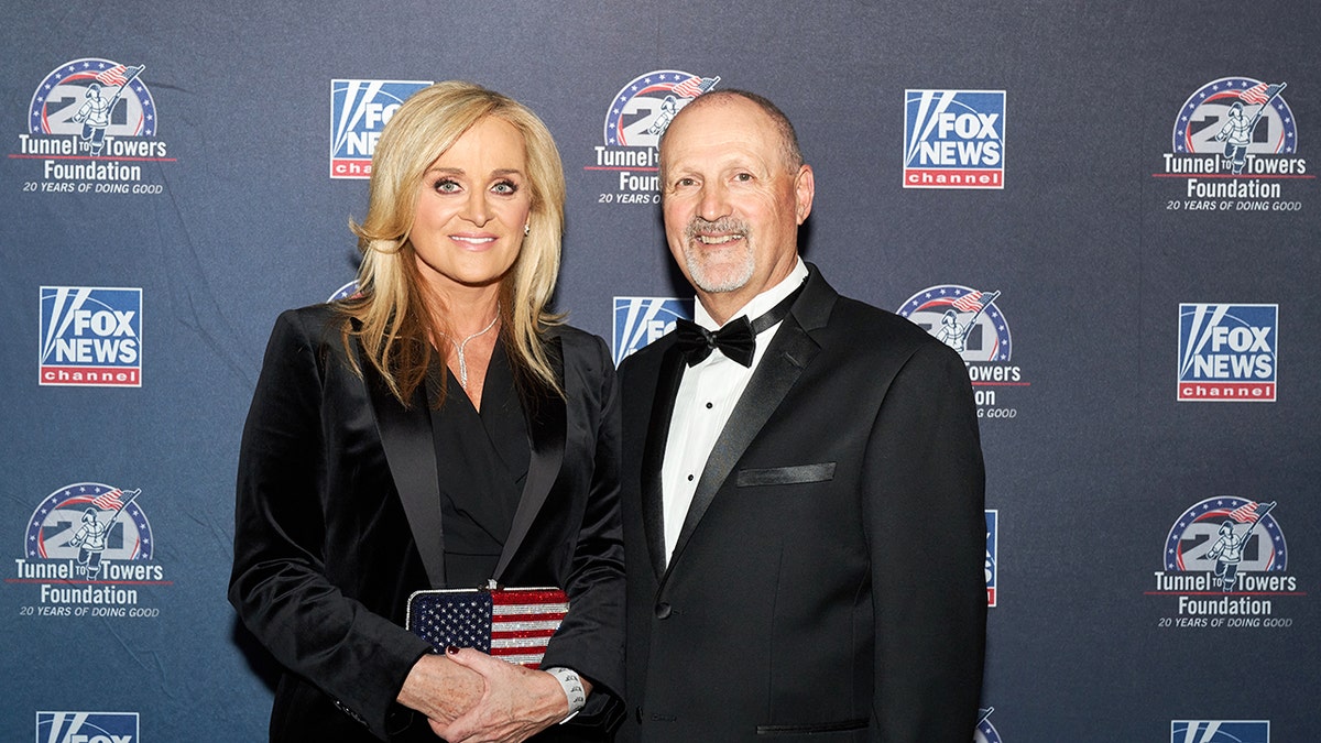 Fox News Media CEO Suzanne Scott and Tunnel to Towers CEO Frank Siller.