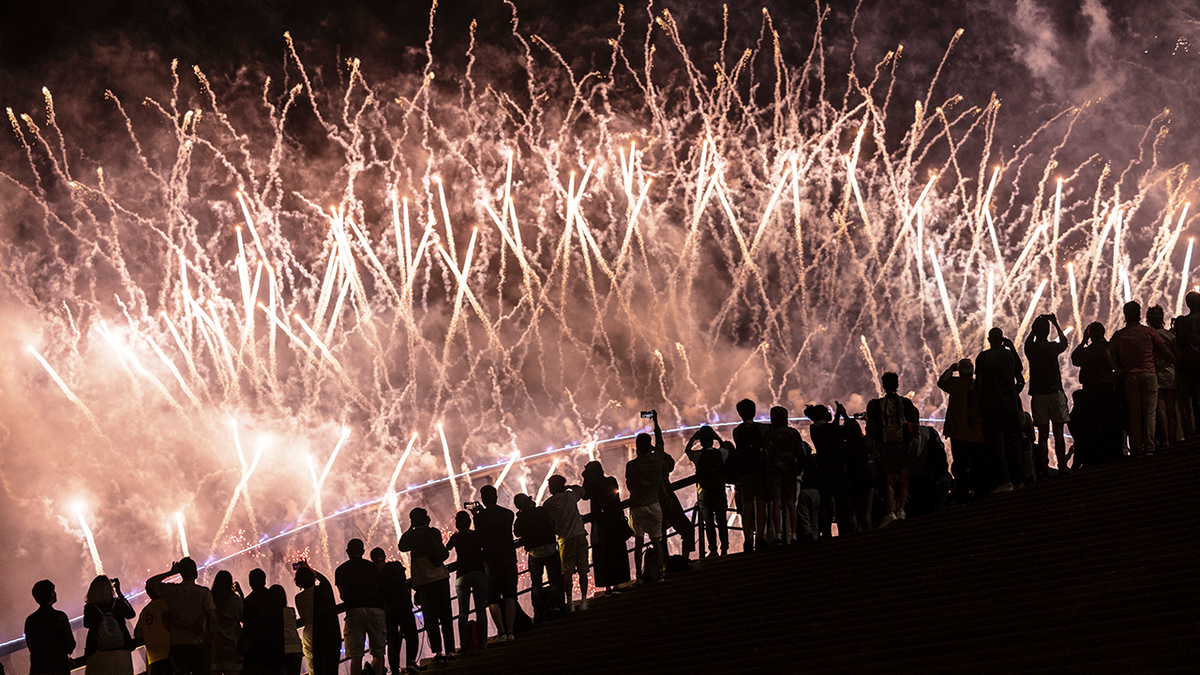 The cancellations travel  arsenic  the FBI busted a New Year’s Eve bombing crippled   successful  Los Angeles connected  Monday — arresting 4  alleged pack  members.