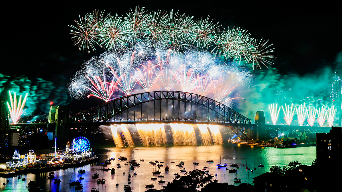 Australia fireworks