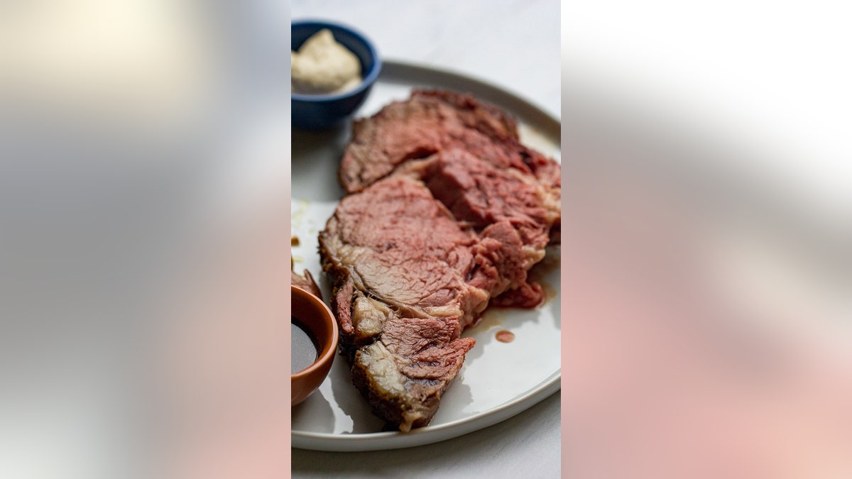 Traeger Prime Rib Roast by Nicole Johnson of OrWhateverYouDo.com