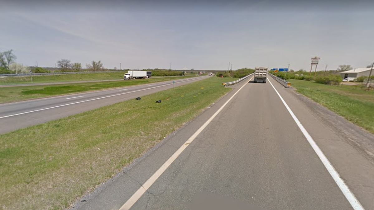 Interstate 81 in Virginia. 