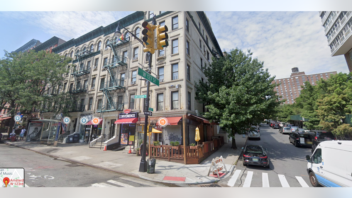 West 123 Street and Amsterdam Avenue (Credit: Google Maps)